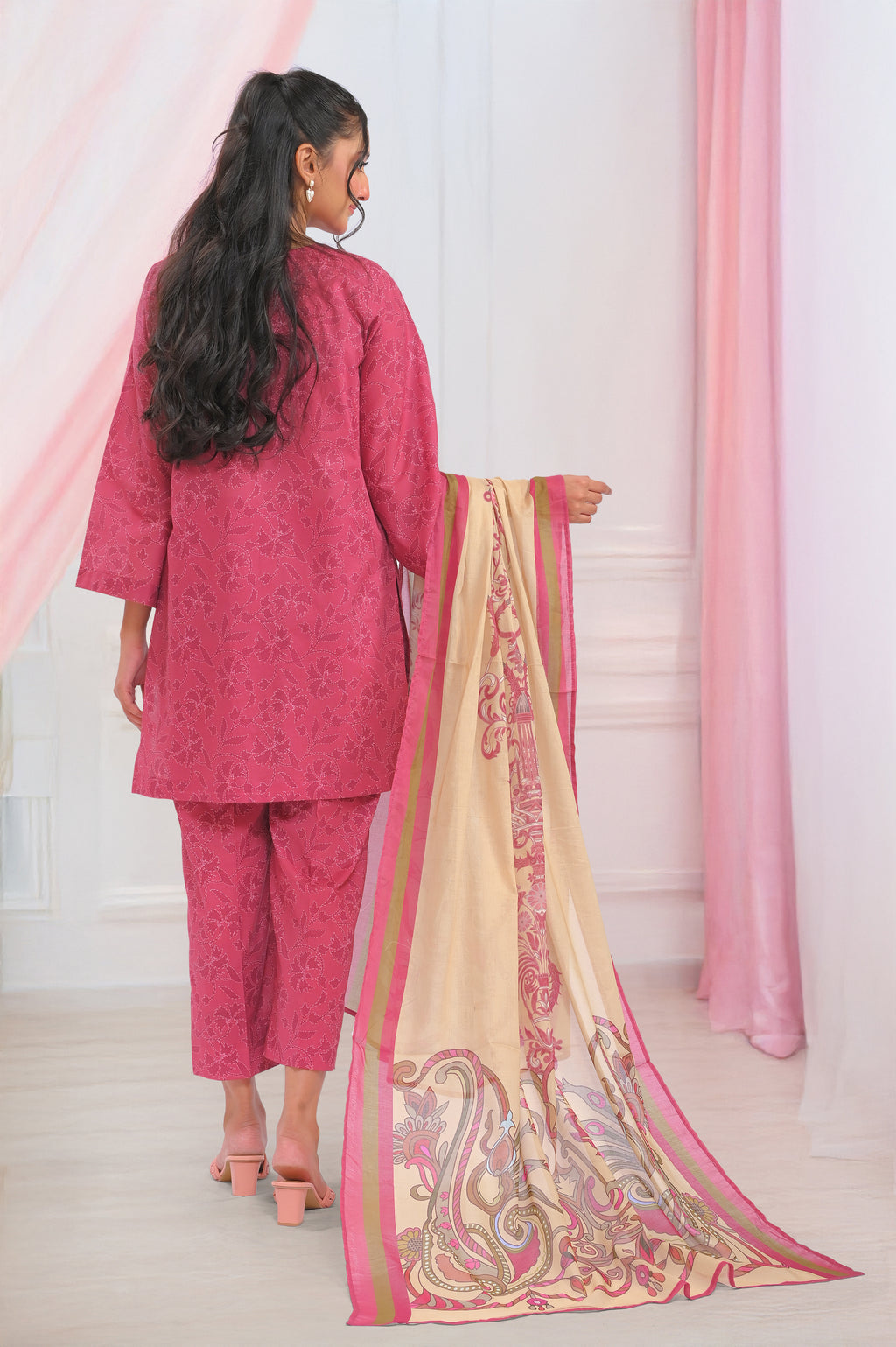 SM Lawn 3pc (UnStitched)