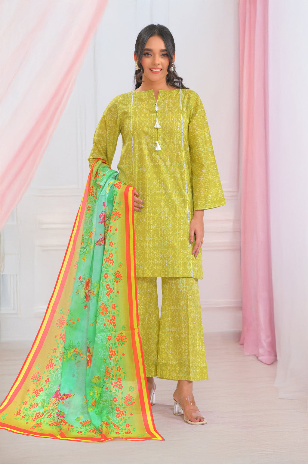 SM Lawn 3pc (UnStitched)