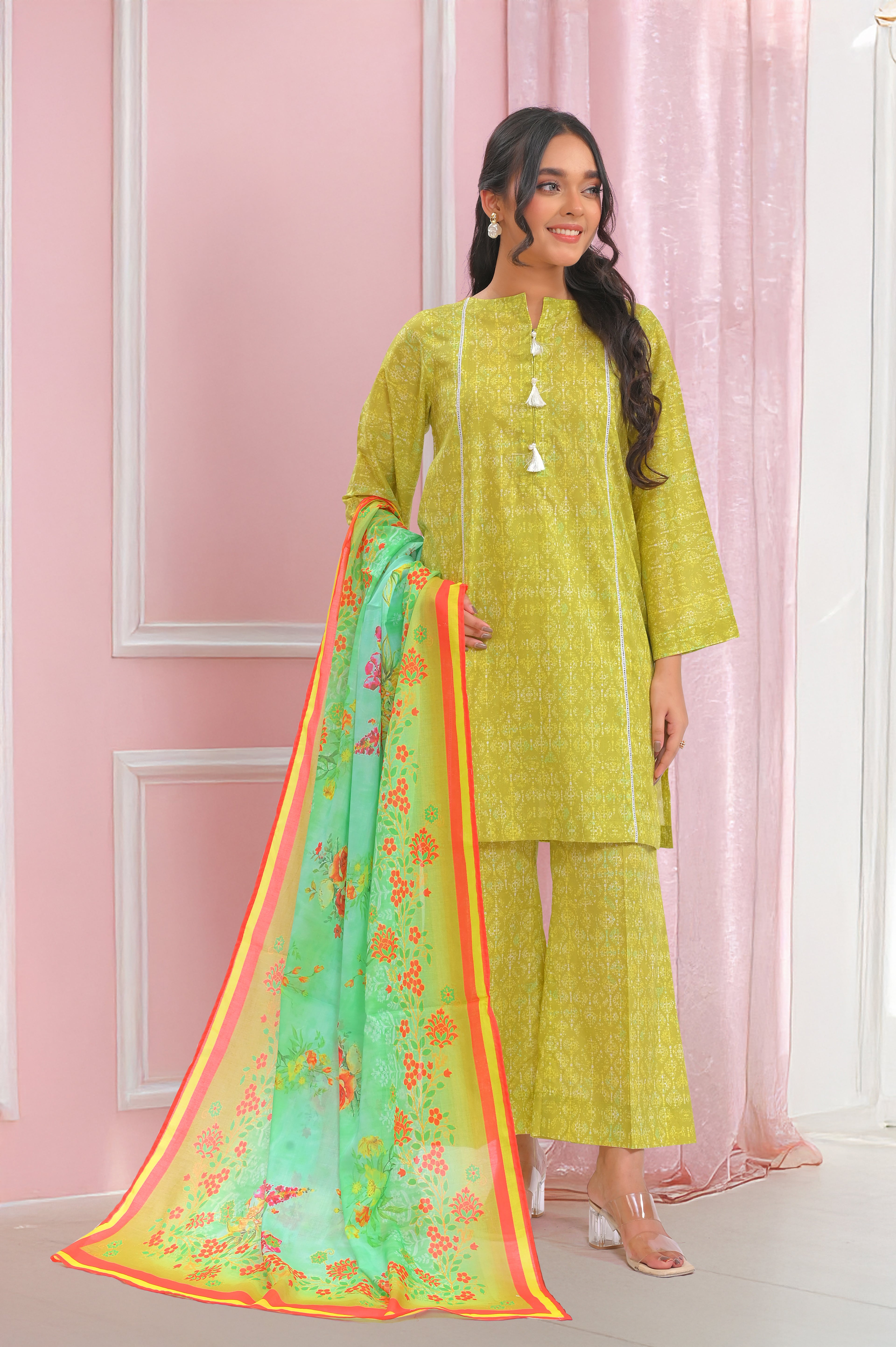 SM Lawn 3pc (UnStitched)