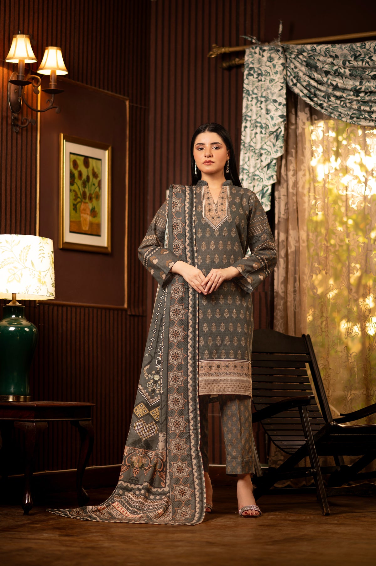 NSM Khaddar 3pc (Unstitched)