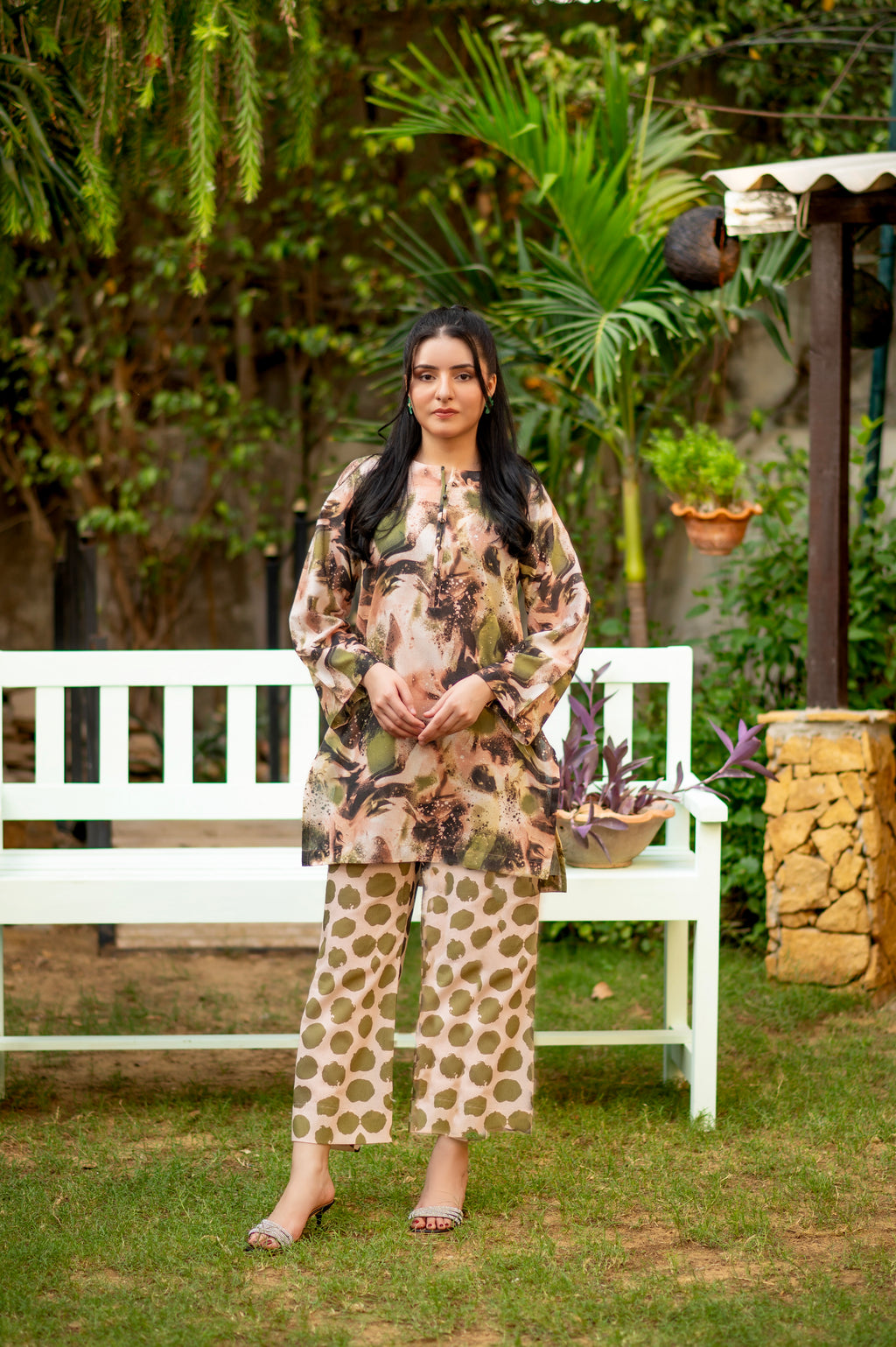 2 Piece Karandi (Stitched)