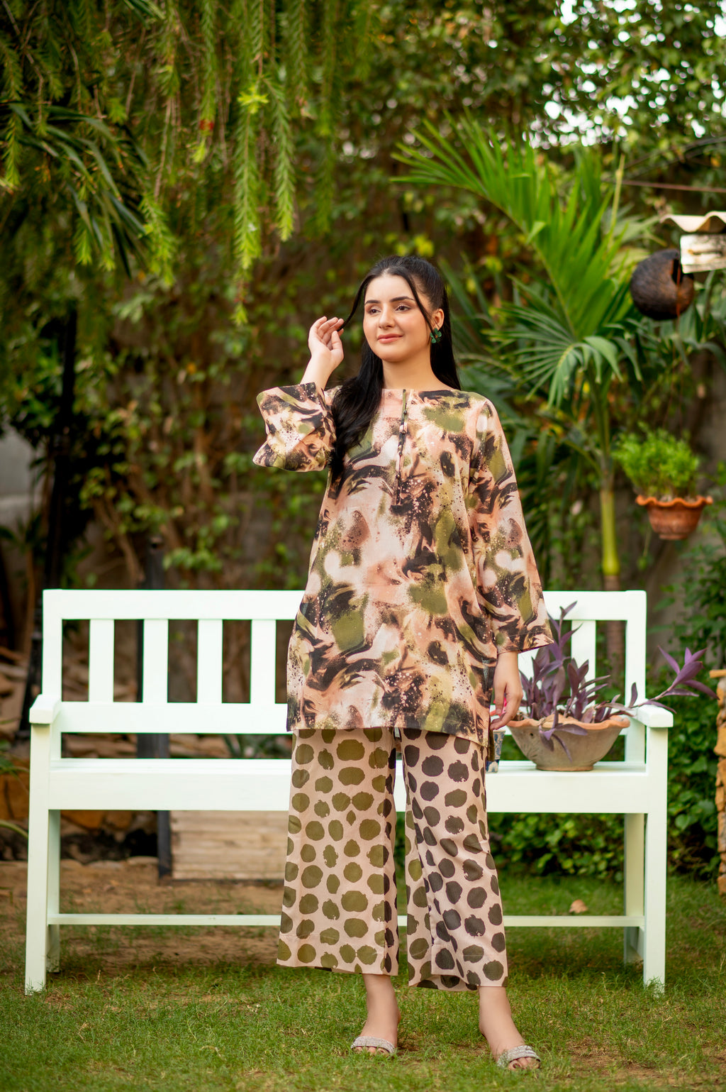 2 Piece Karandi (Stitched)