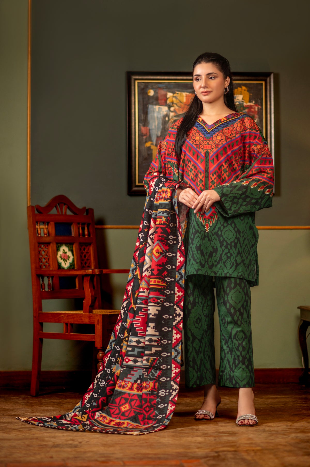 NSM Khaddar 3pc (Unstitched)