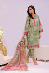 NSM Lawn 3pc (UnStitched)