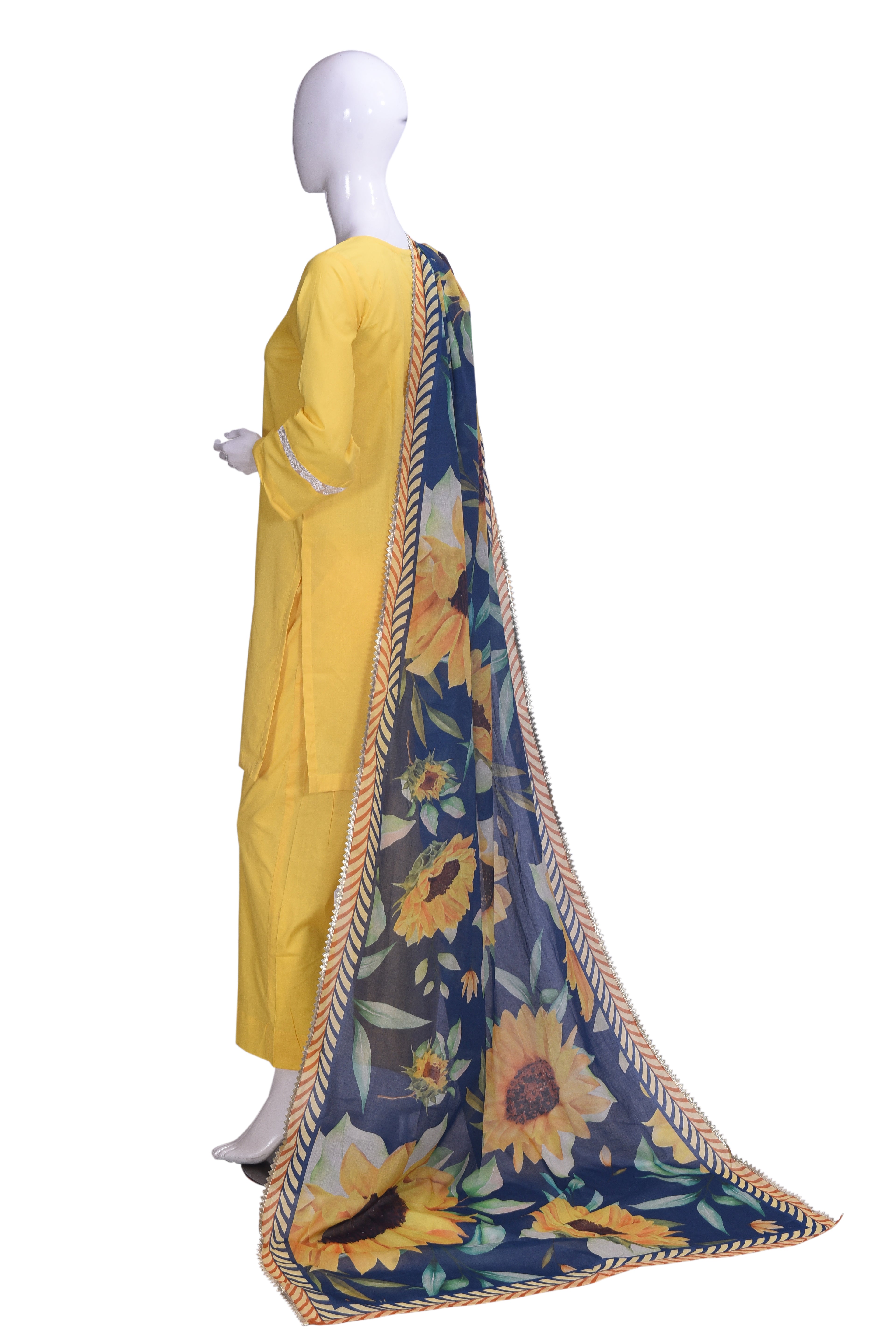 3 Piece Lawn (Stitched)