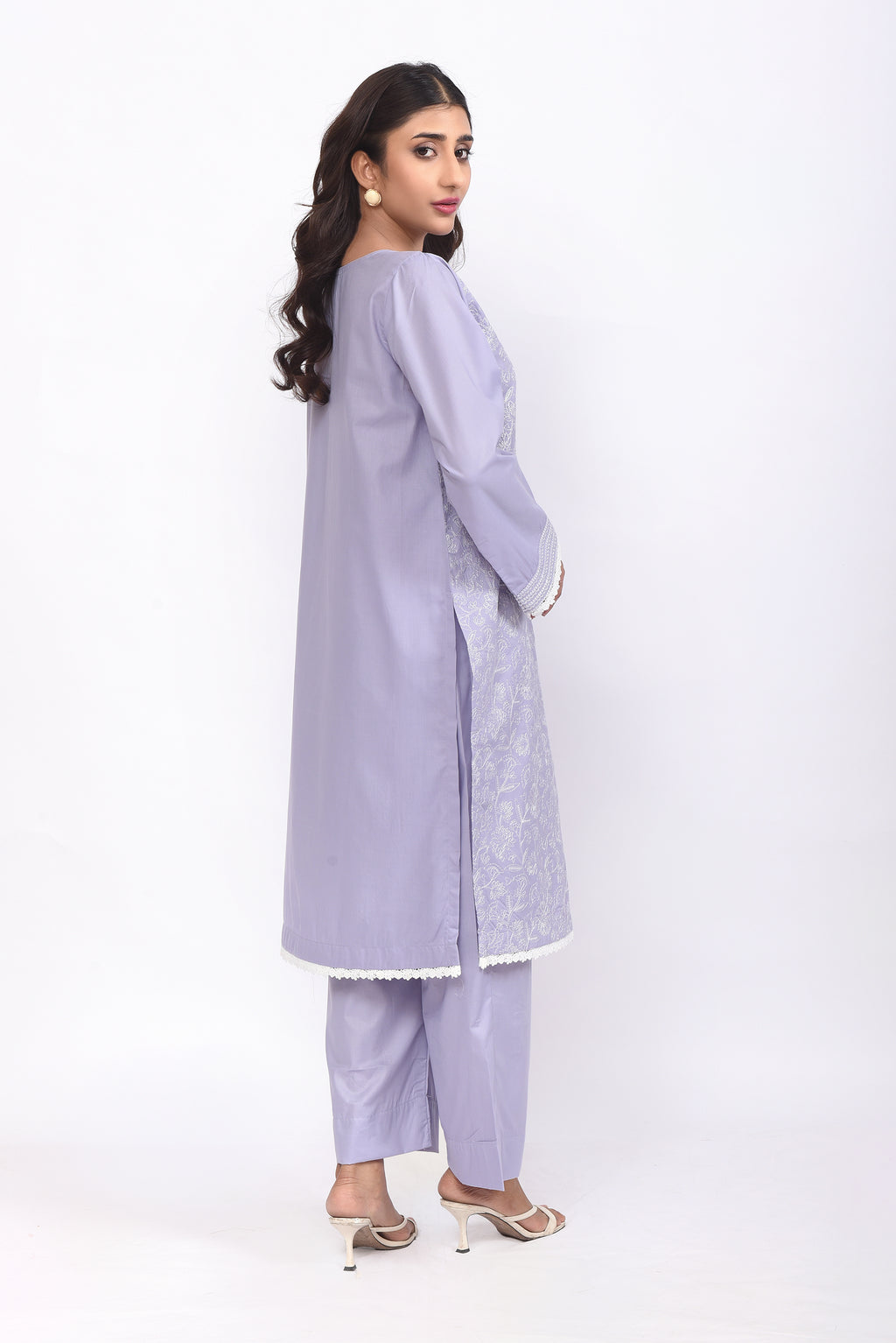 2 pc Kurti (Stitched Embroidered)