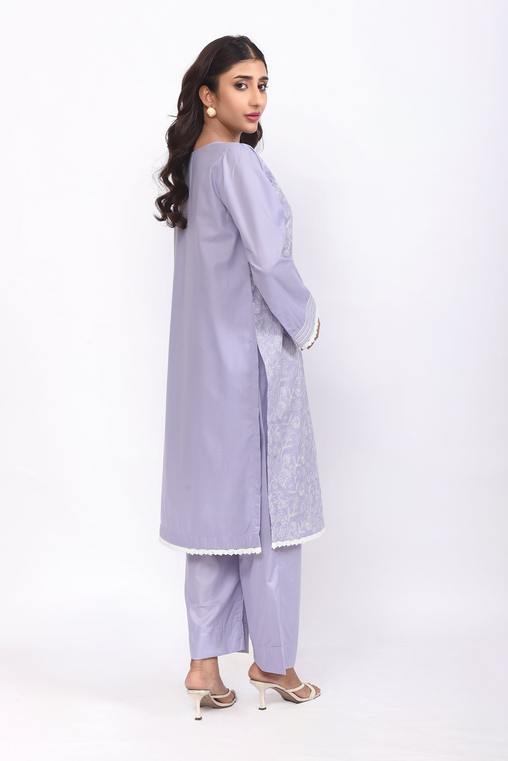 2 pc Kurti (Stitched Embroidered)