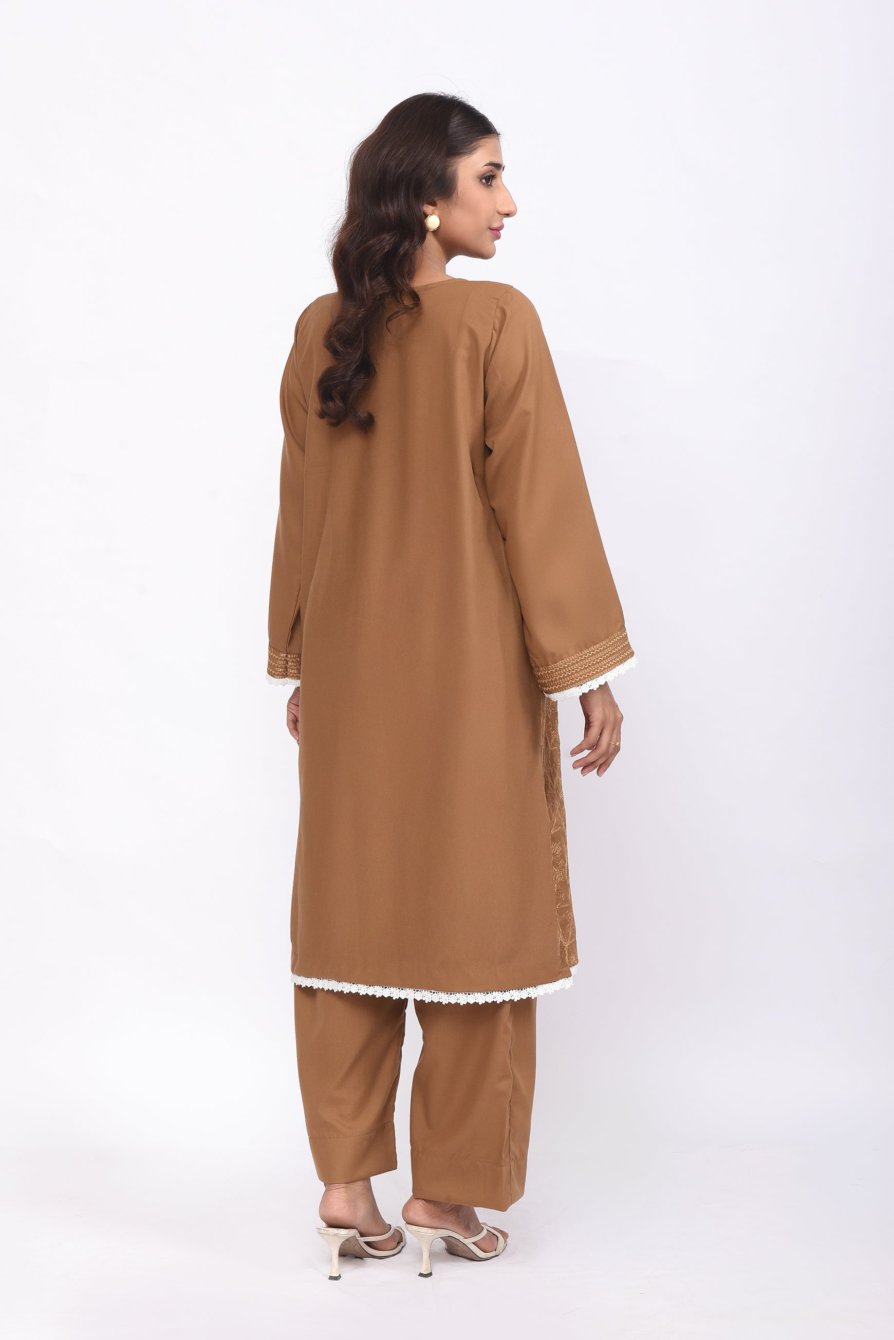 2 pc Kurti (Stitched Embroidered)