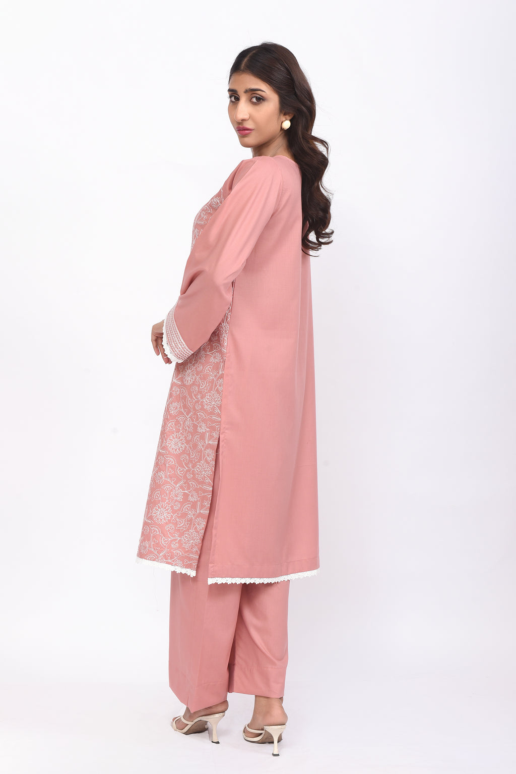 2 pc Kurti (Stitched Embroidered)