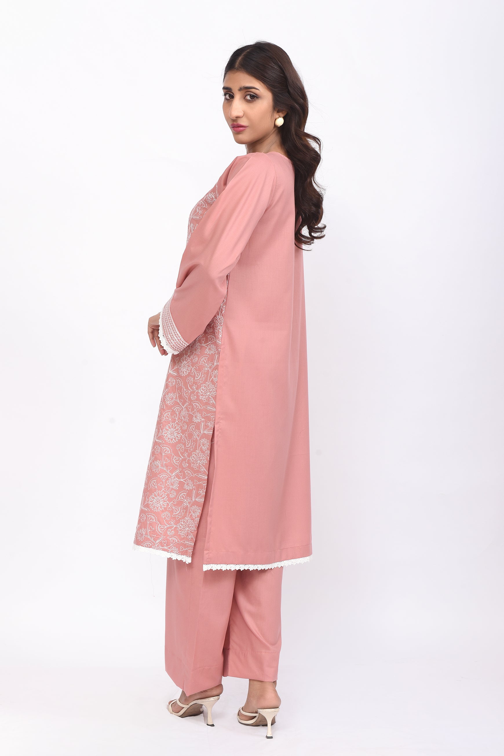 2 pc Kurti (Stitched Embroidered)
