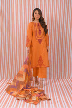 NSM Emb 3pc (UnStitched)