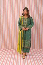 NSM Emb 3pc (UnStitched)