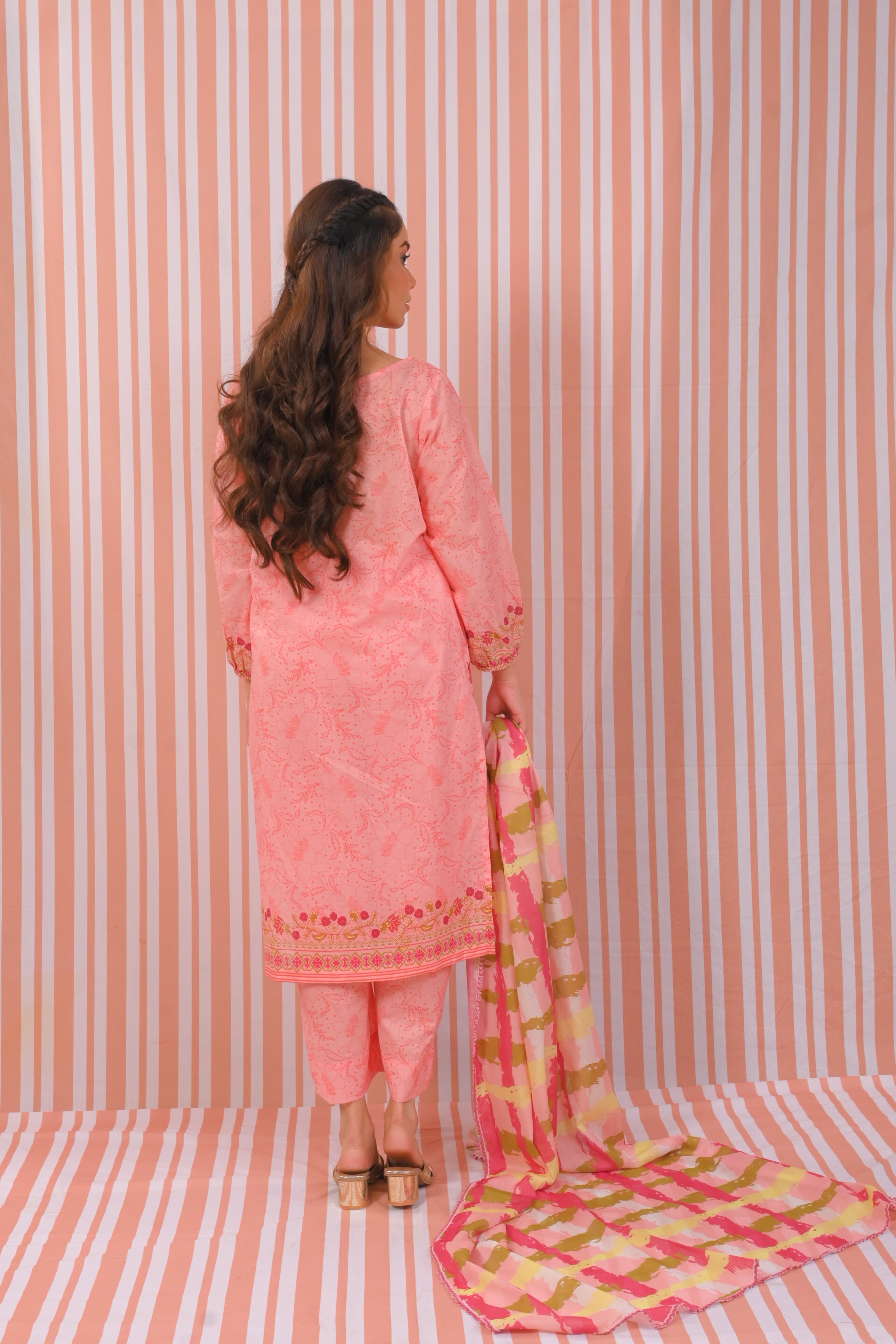 NSM Emb 3pc (UnStitched)