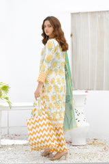 NSM Lawn 3pc (UnStitched)