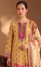 3pcs Stitched Suit (Andaaz collection)