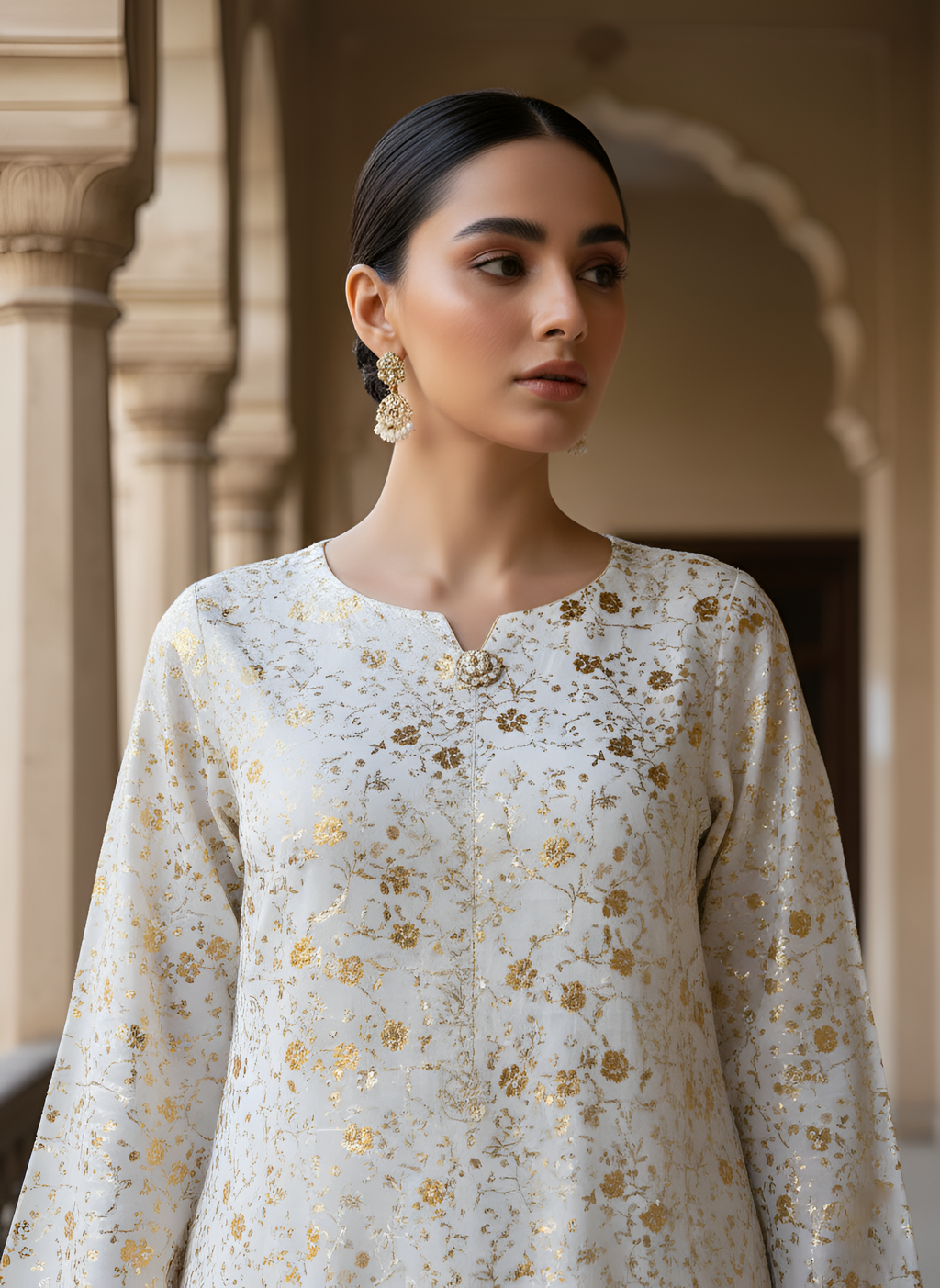 Kaftan (Gold Foil Pasting)