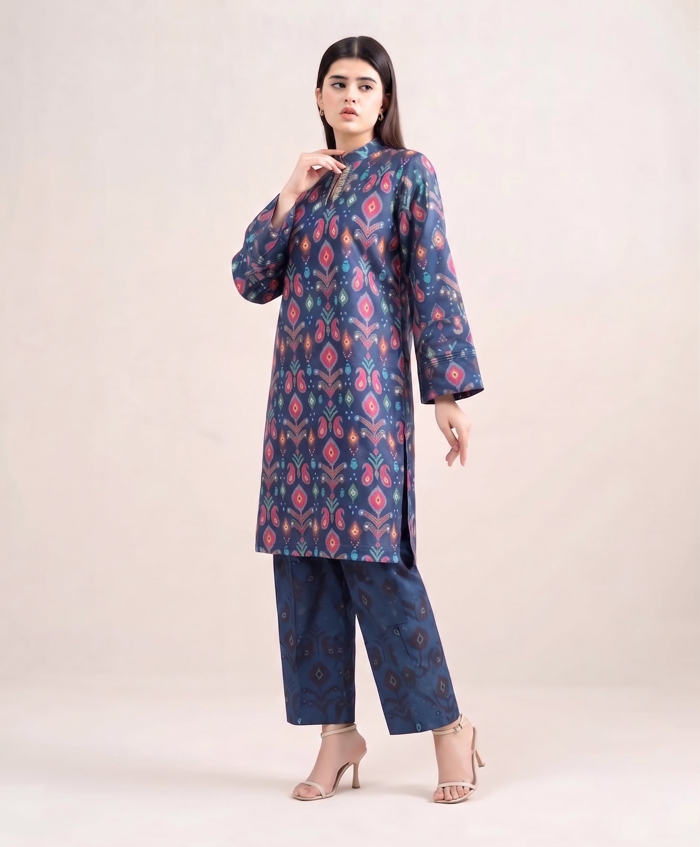 Co-ord Set 2pc Unstitched (NSM Collection)