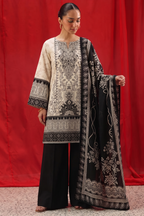 3pcs Stitched Suit (Andaaz collection)