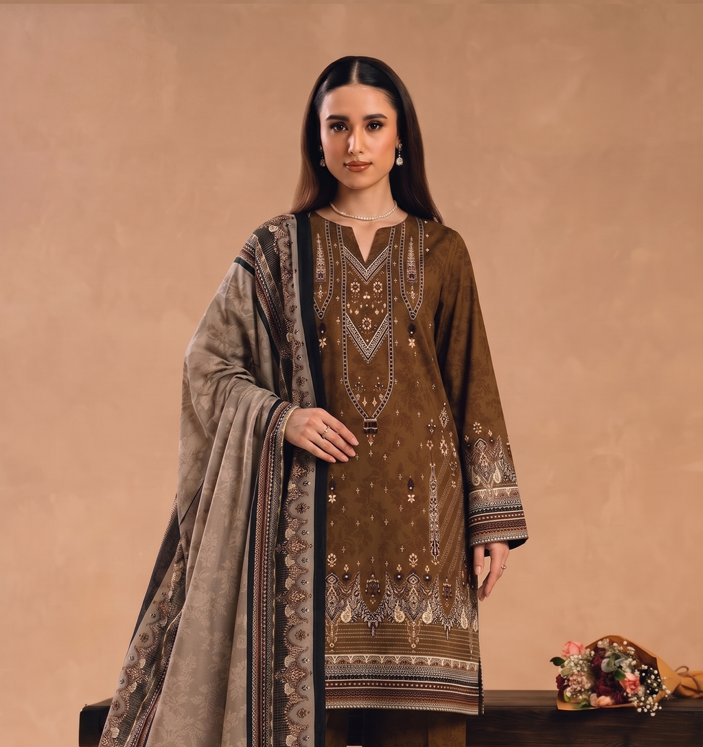 2Pcs Unstitched Suit (Logen Collection)