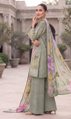 3Pcs Unstitched Suit (NSM Collection)