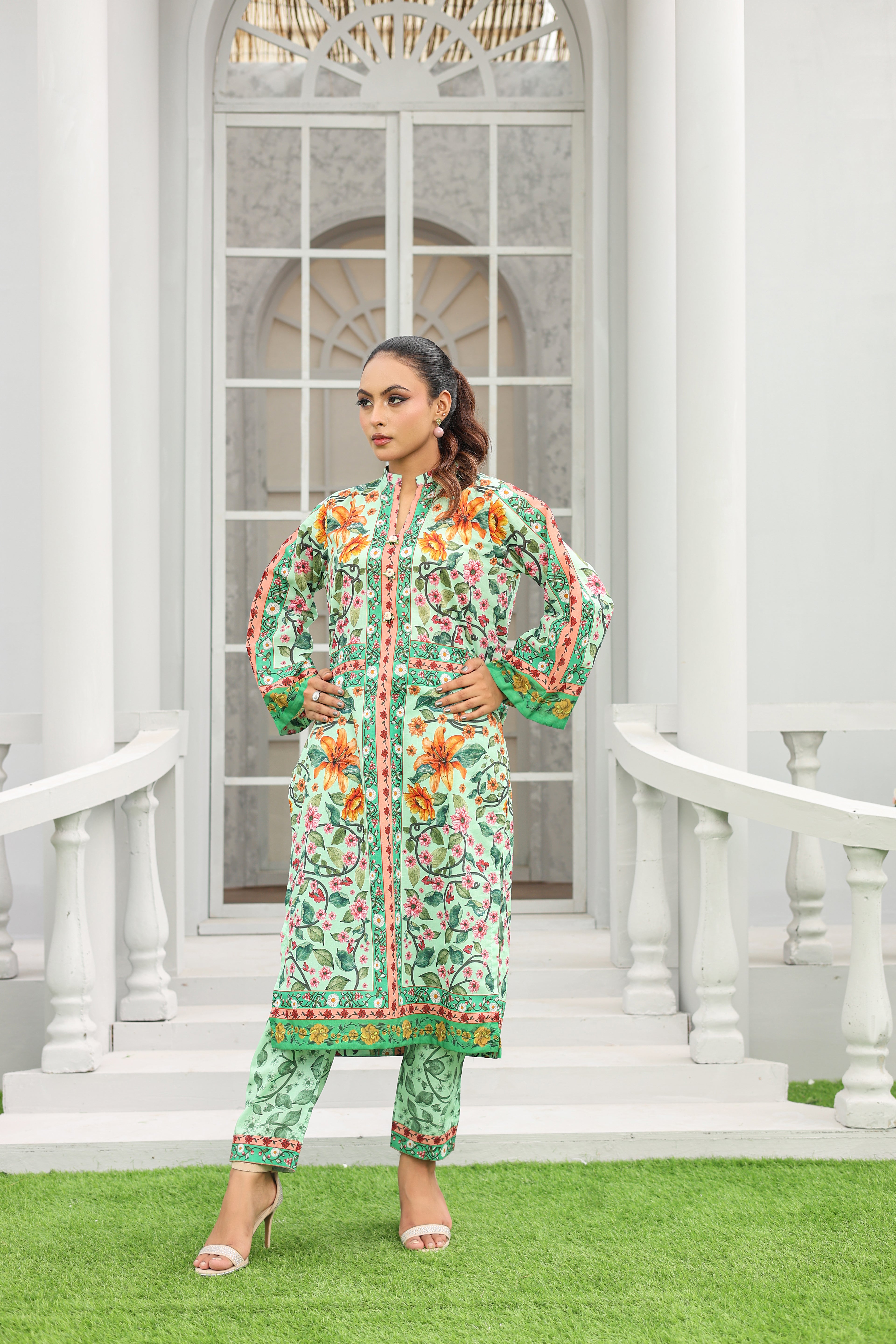 NSM Co-ord Set 2pc (Unstitched)