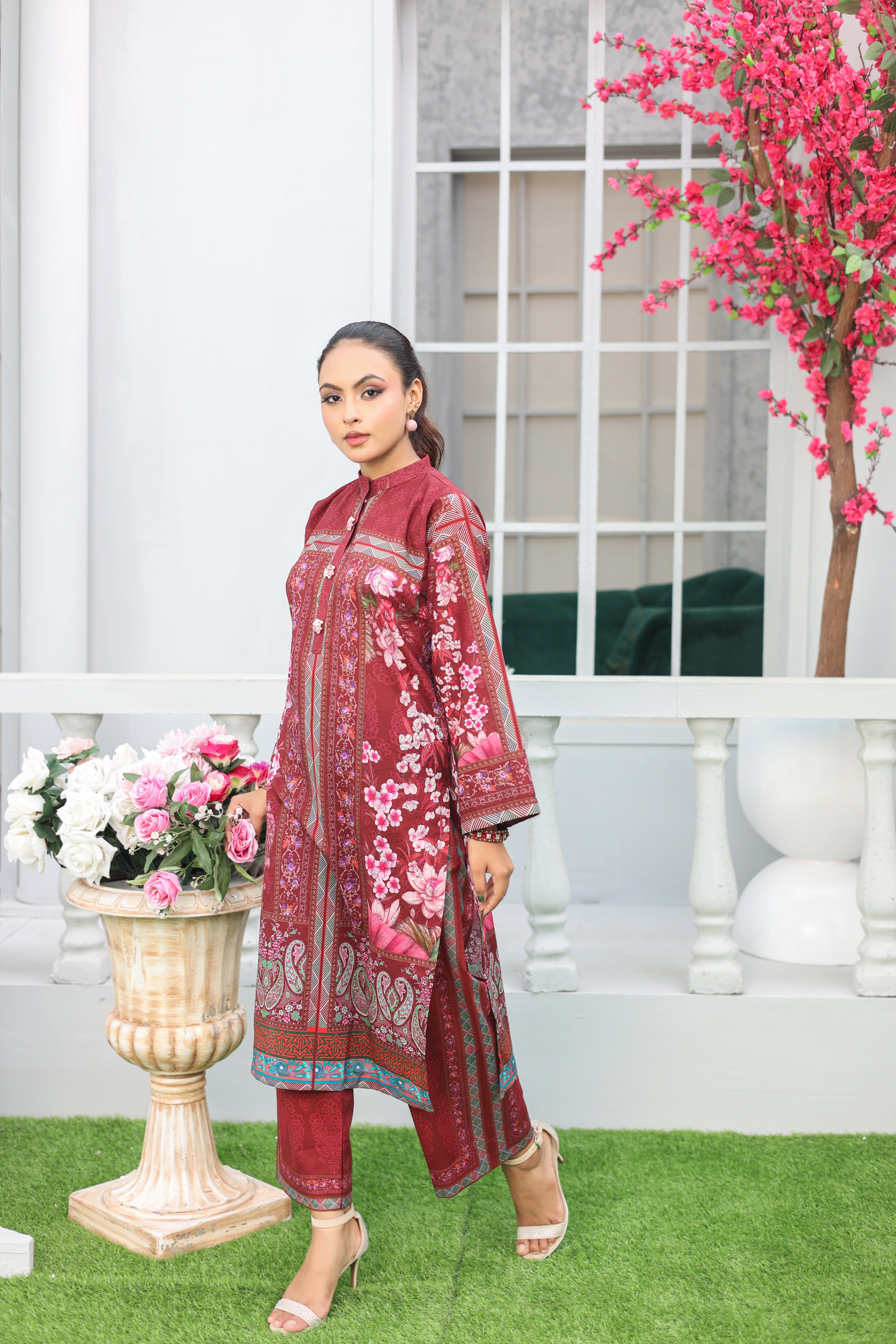 Andaaz Co-ord Set 2pc (Unstitched)