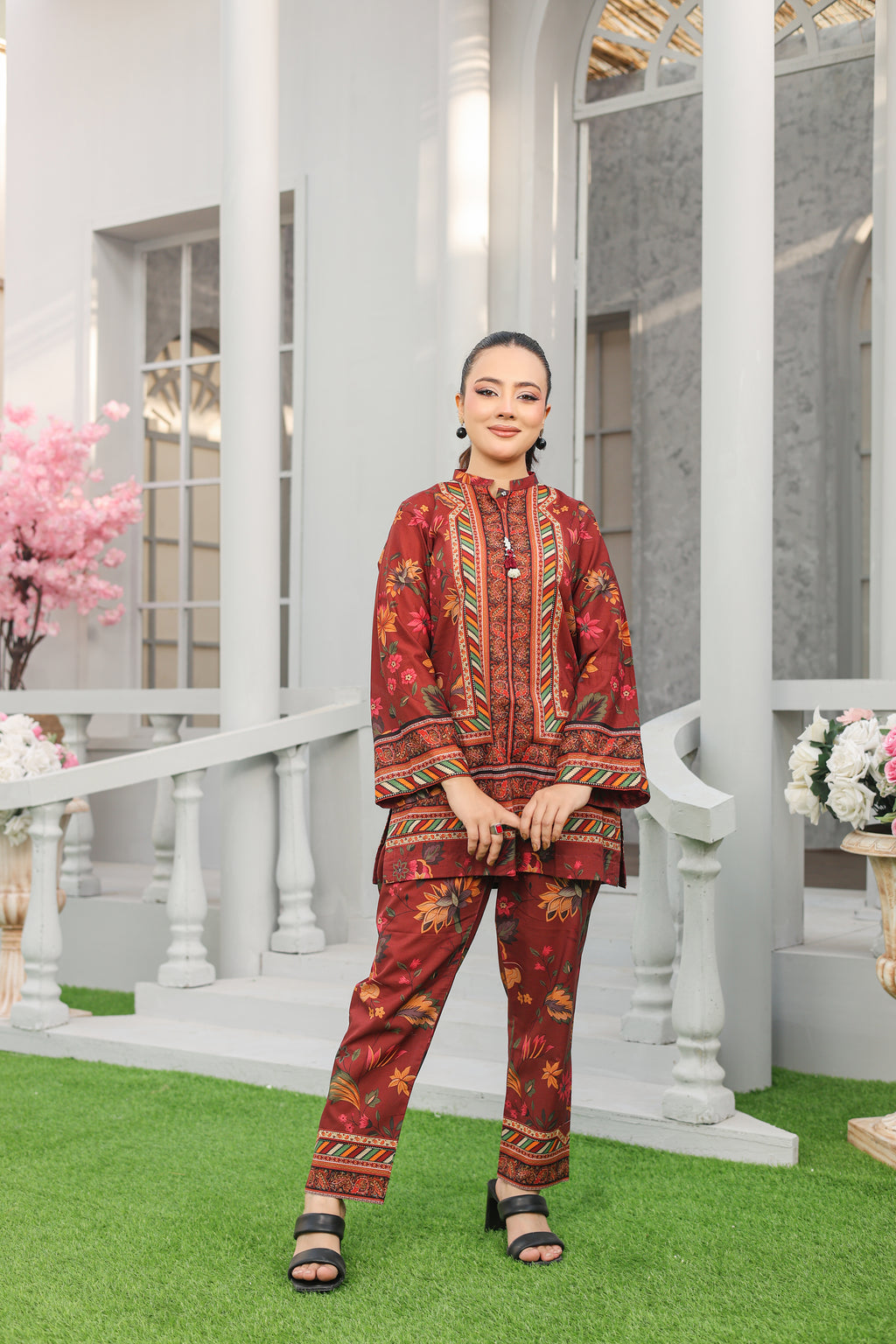 NSM Co-ord Set 2pc (Unstitched)