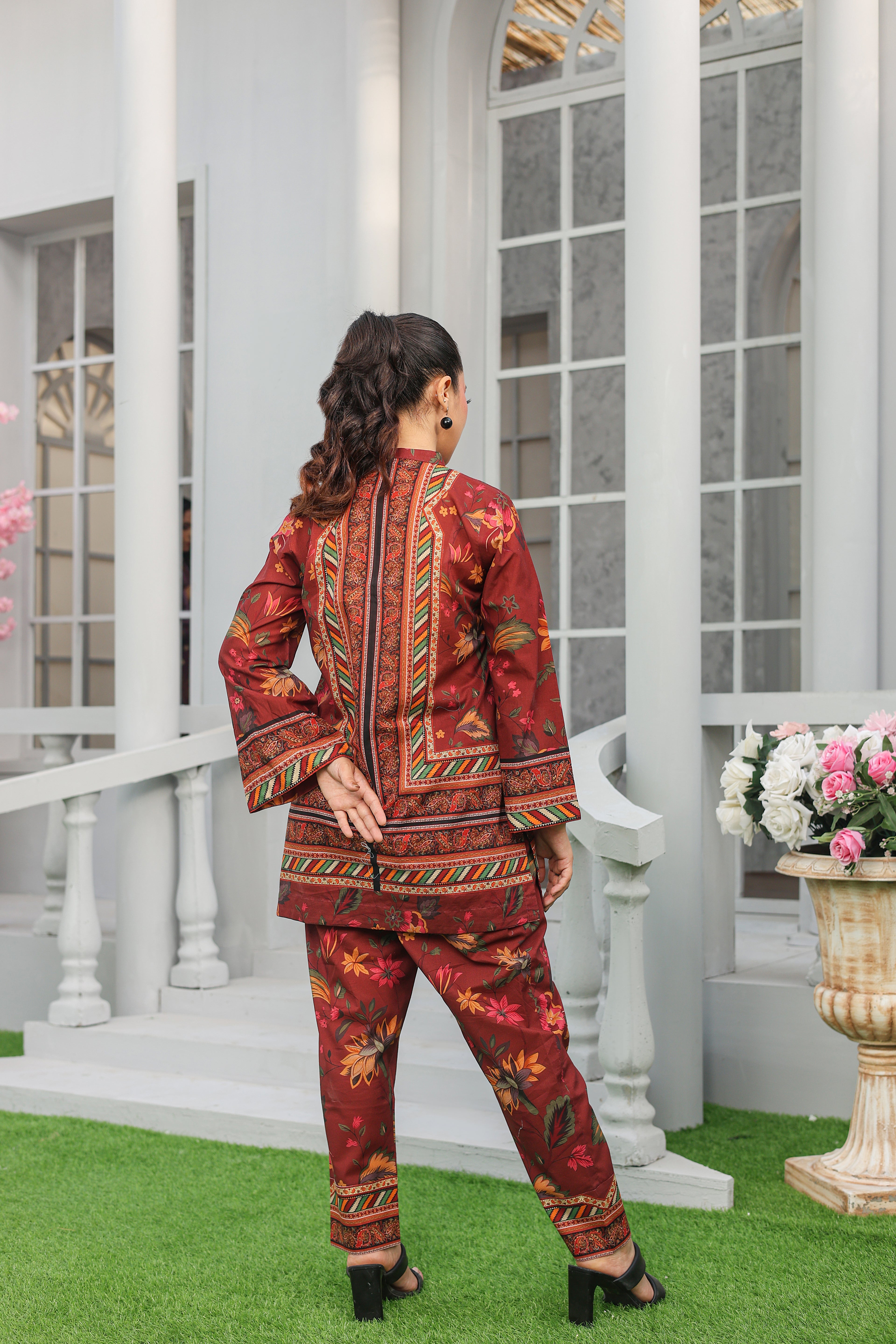 NSM Co-ord Set 2pc (Unstitched)