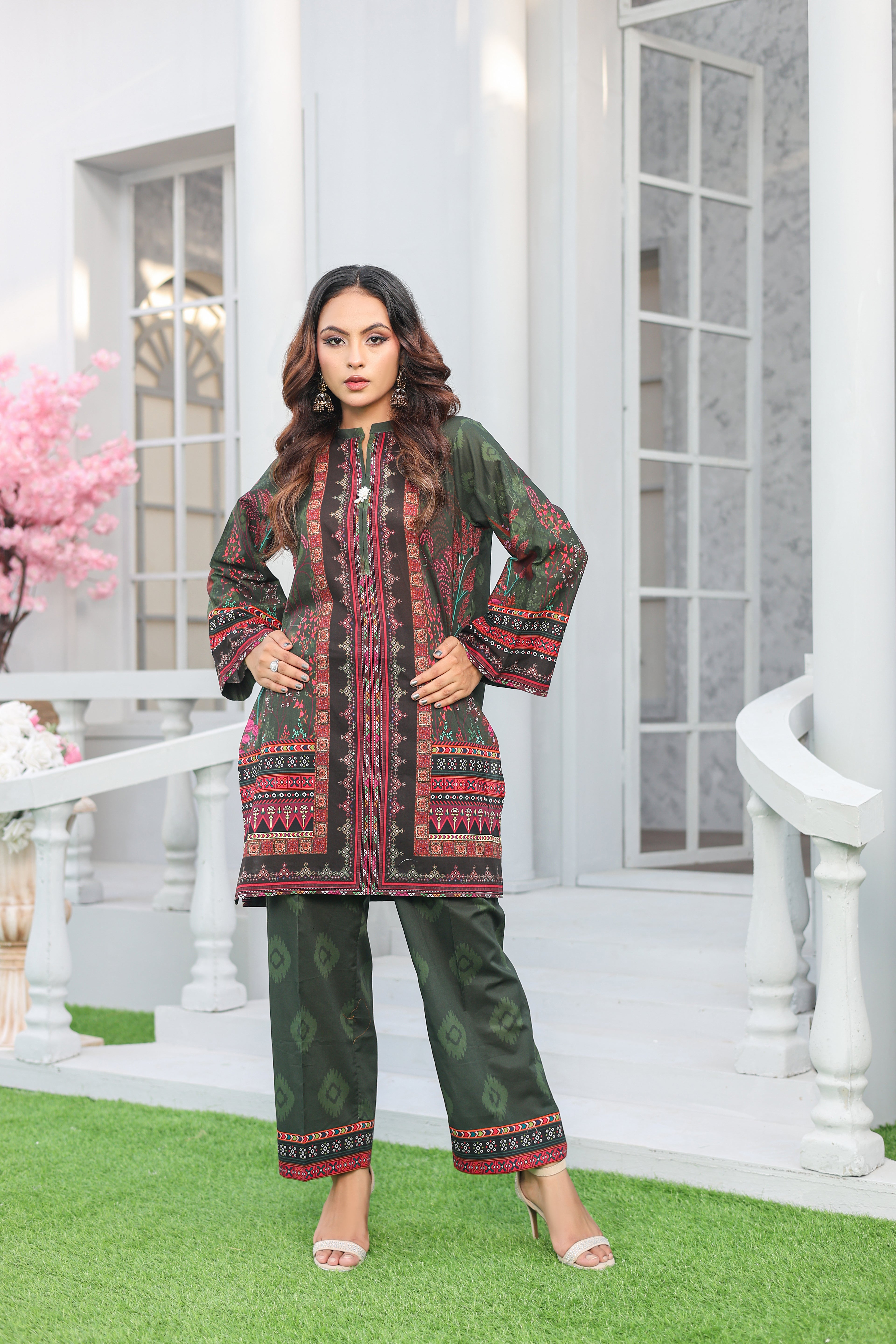 NSM Co-ord Set 2pc (Unstitched)