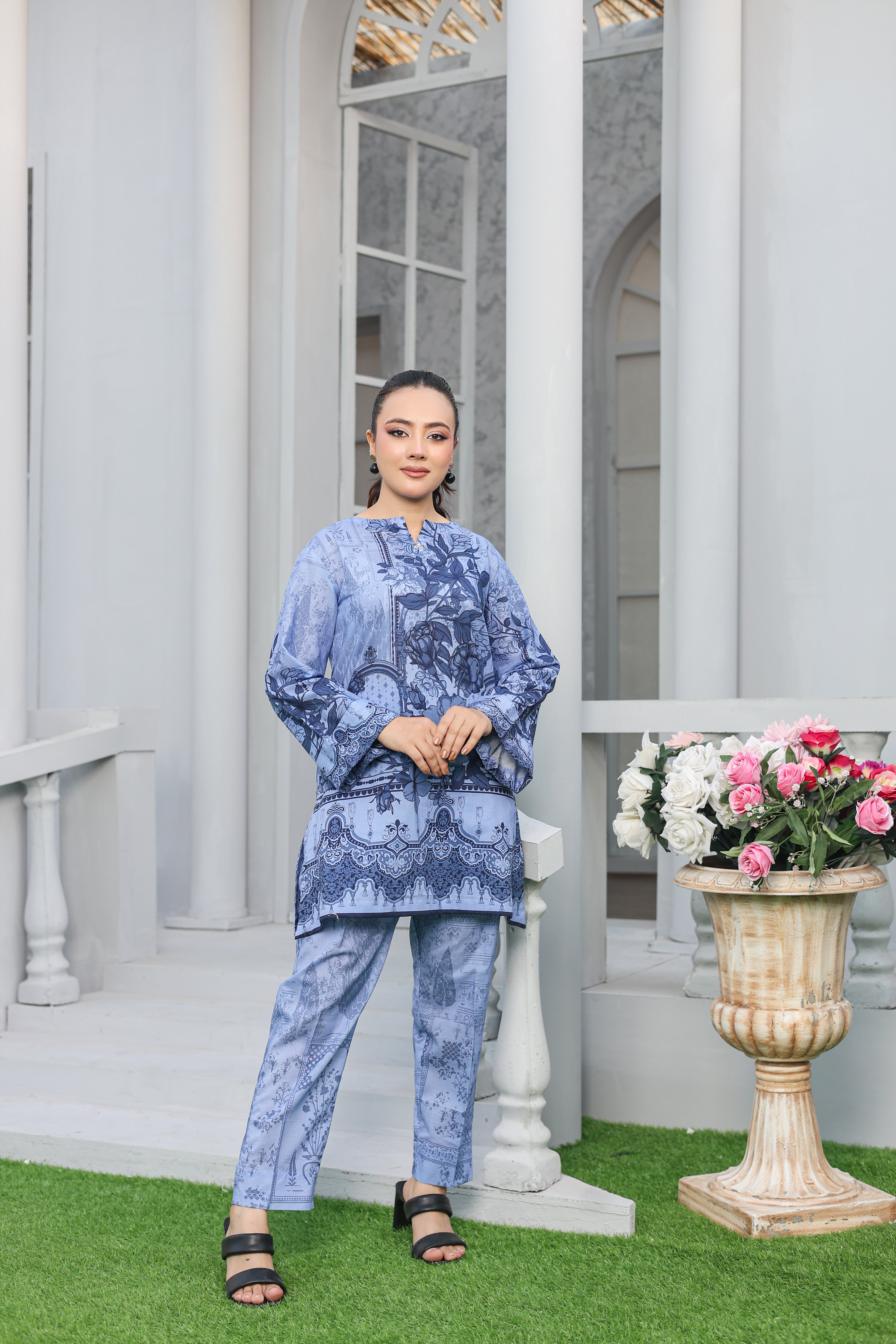 Andaaz Co-ord Set 2pc (Unstitched)