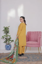 NSM Lawn 3pc (Stitched Embroidered)