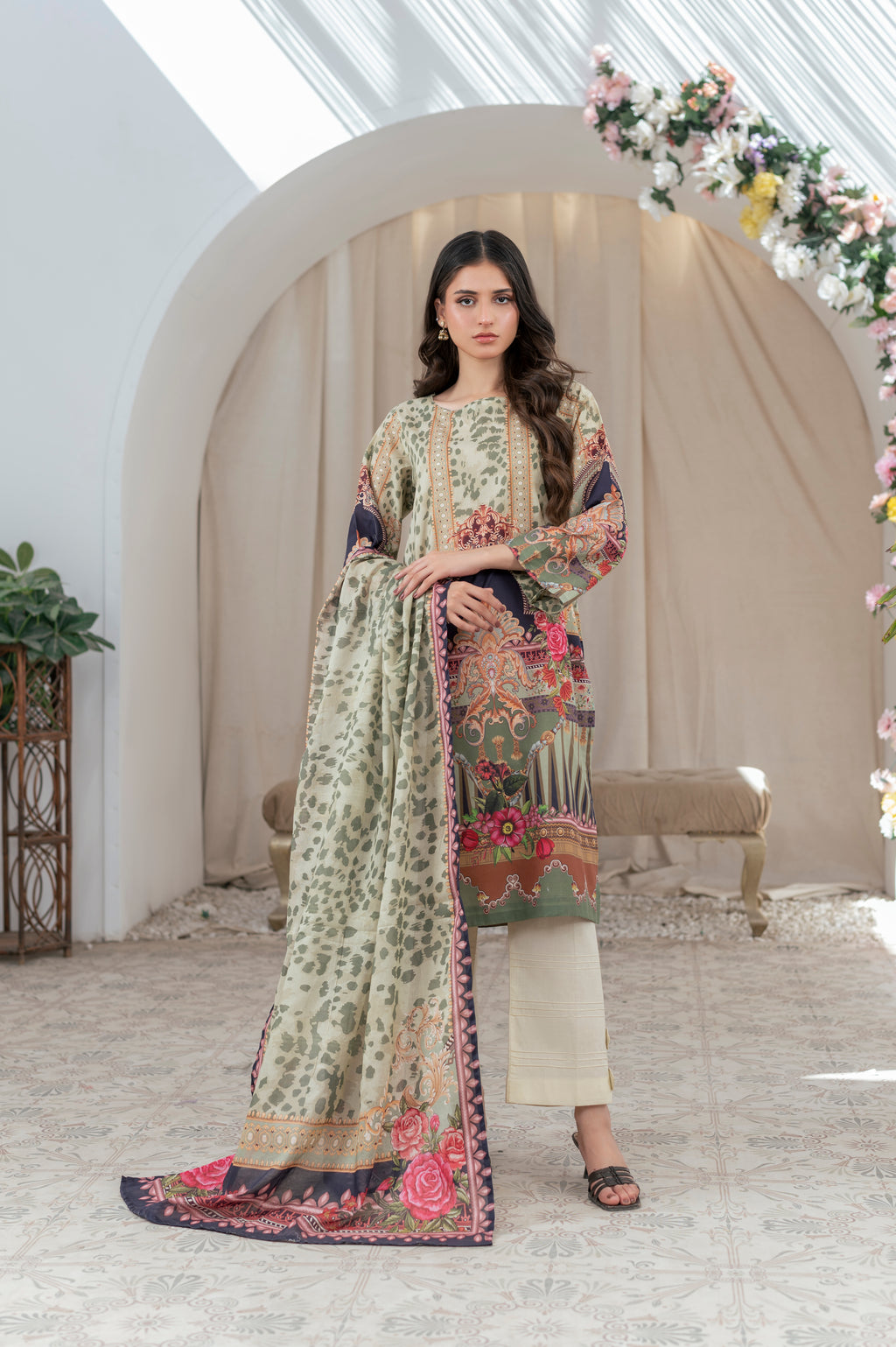 NSM Printed 2pc (Unstitched)