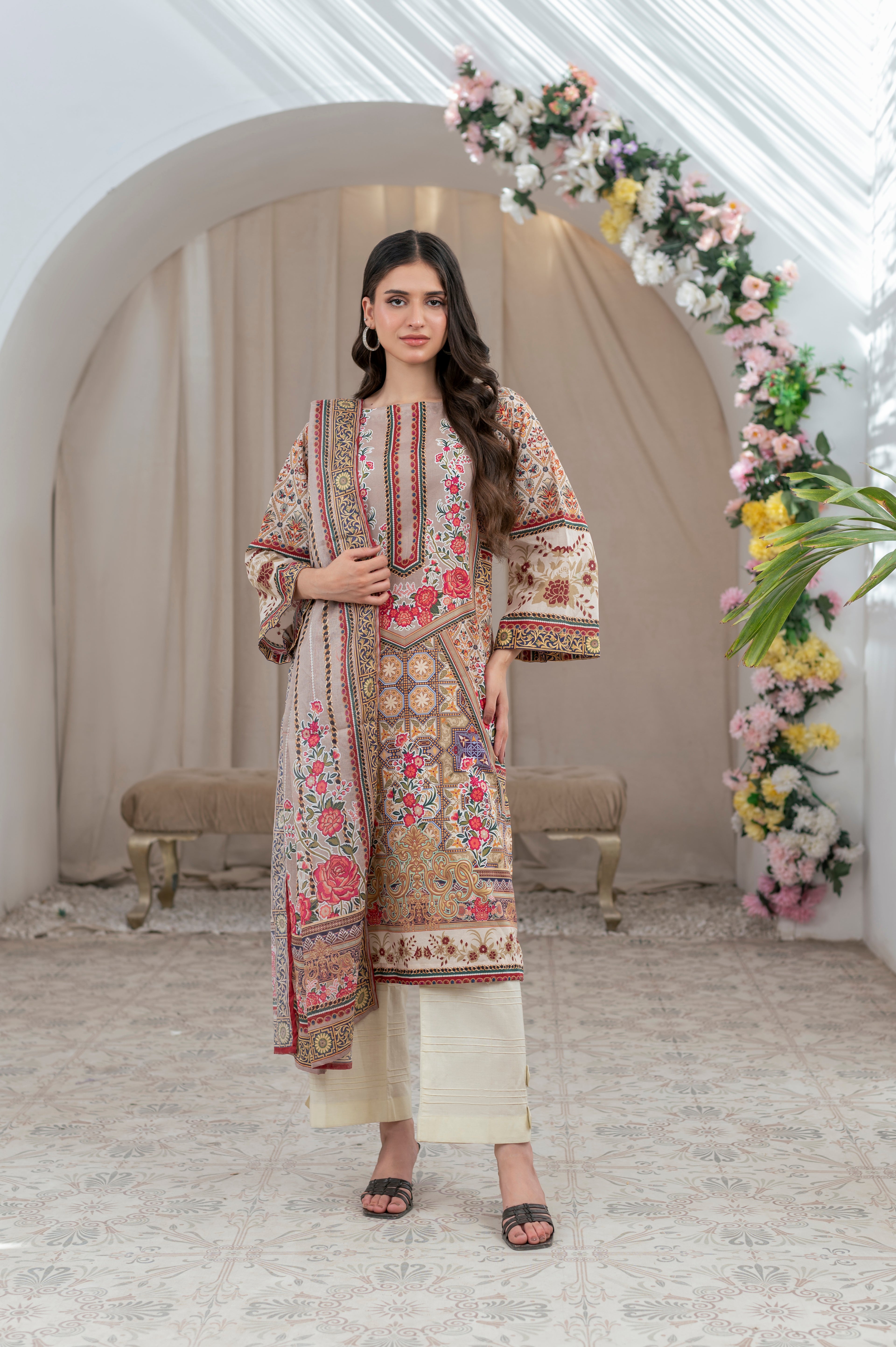 NSM Printed 2pc (Unstitched)